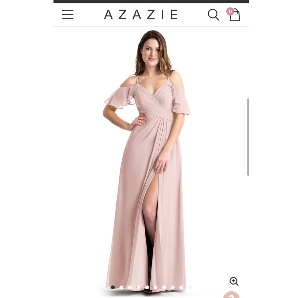 COPY - Azazie Dakota Dusty Rose size 6